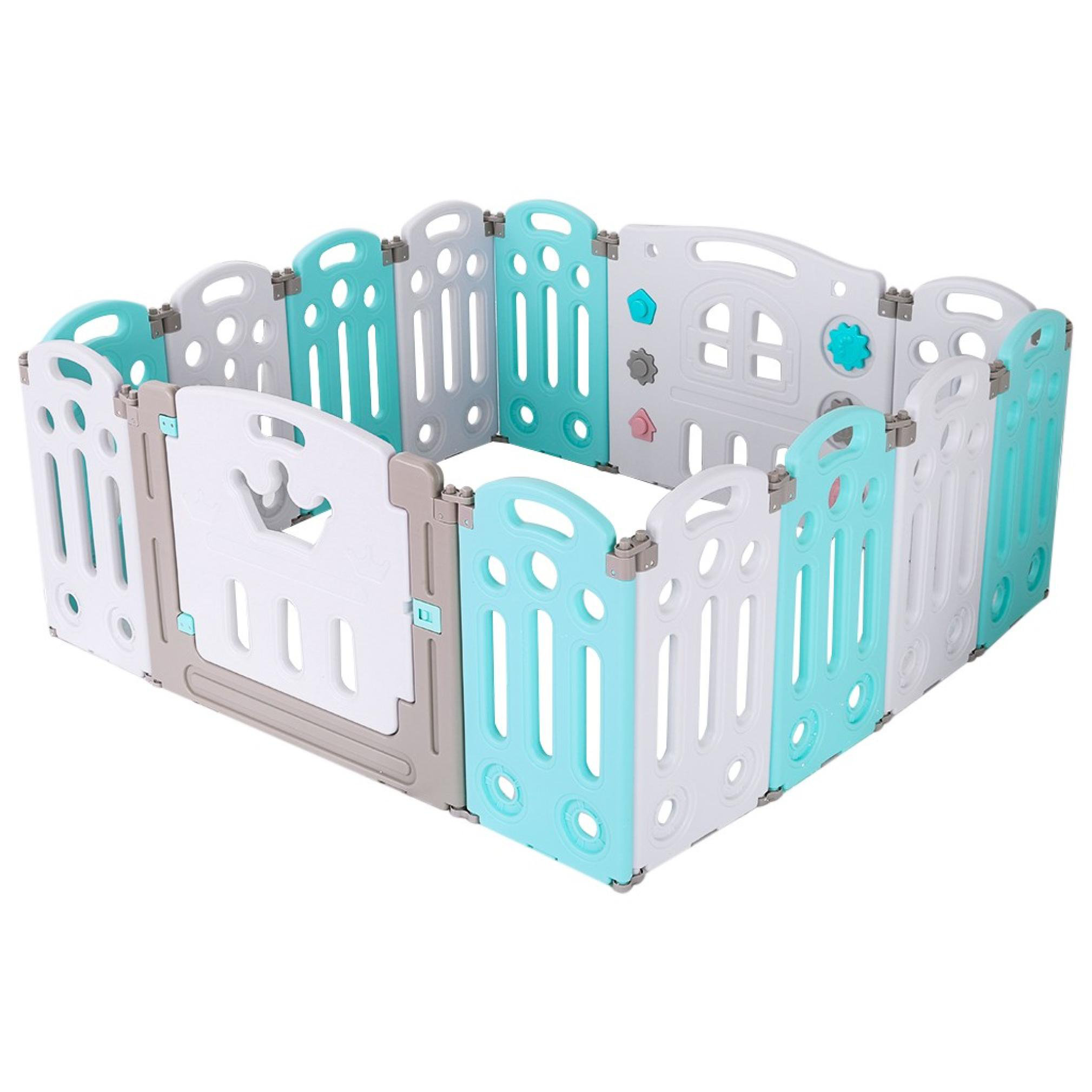 Baby Folding playpen Kids Activity Centre Safety Play Yard Home Indoor Outdoor 
