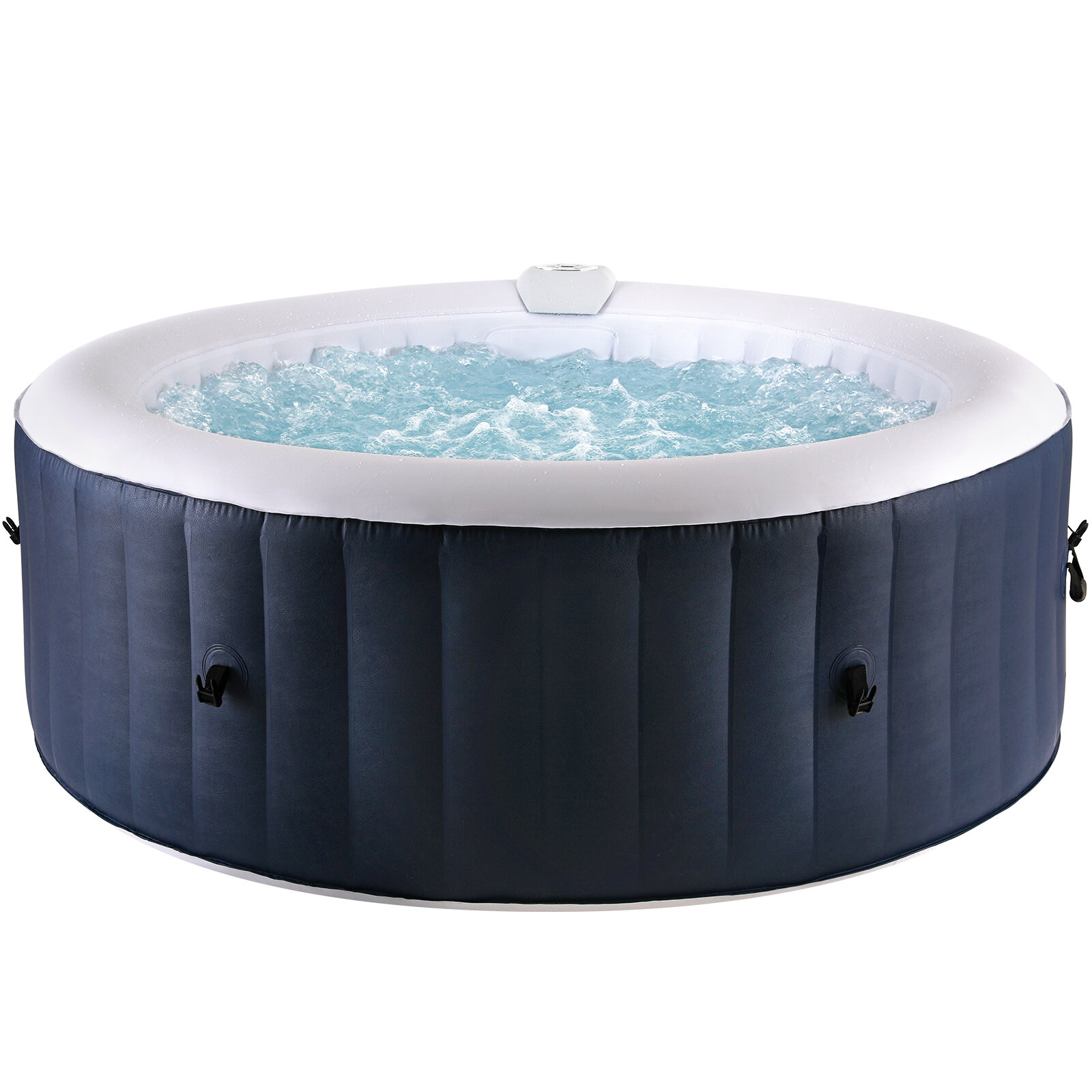 Pirecart Inflatable Hot Spa Tub, Portable Above Ground 4 Person Pool ...