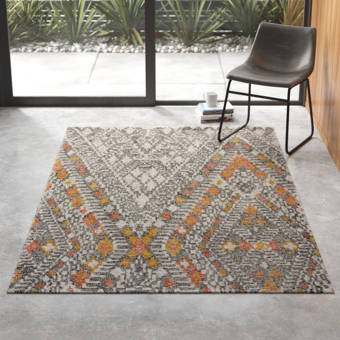 George Oliver Cline Handwoven Rust Rug Reviews Wayfair