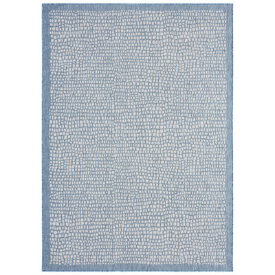 TOMMY BAHAMA Marlin Transitional Indoor/Outdoor Area Rug, Blue