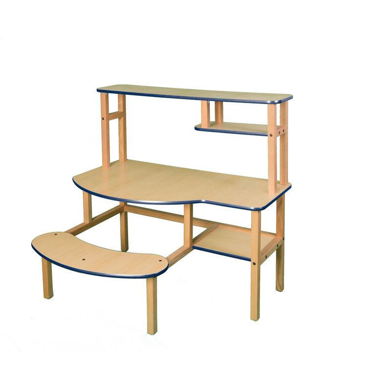 Wild Zoo Grade School Buddy Manufactured Wood 45 Student Computer