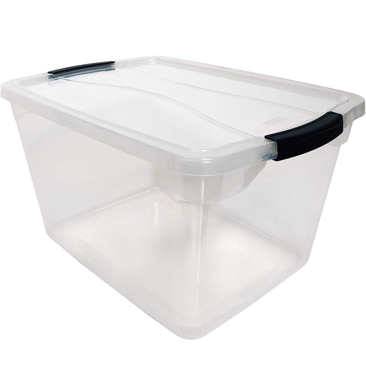 clear tote container