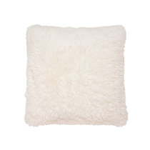 cream fluffy pillows