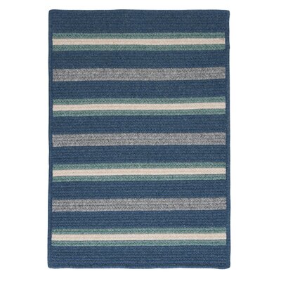 Salisbury Blue Striped Area Rug Colonial Mills Rug Size: Runner 2' x 8'