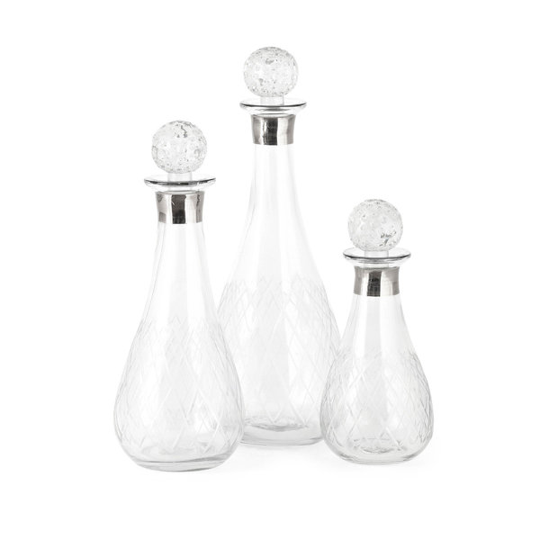 Imax Pga Tour Mulligan 3 Piece Wine Decanter Set Wayfair Ca