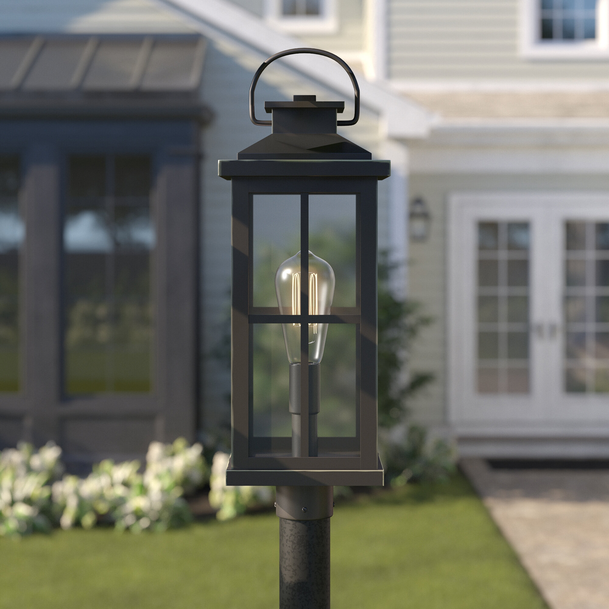 Three Posts™ 1 -Light 20.25'' H Hardwired Lantern Head & Reviews | Wayfair