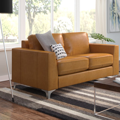 Shupe Loveseat Mercury Row Upholstery Color Gray Mercury Row Upholstery Color Gray