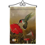 Hummingbird Garden Flag Wayfair