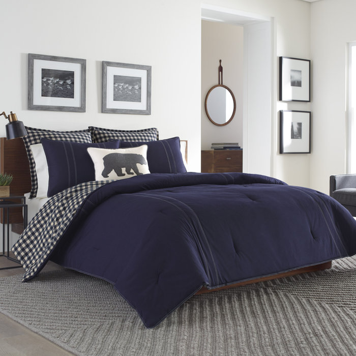 Eddie Bauer Kingston Reversible Comforter Set Reviews Wayfair Ca