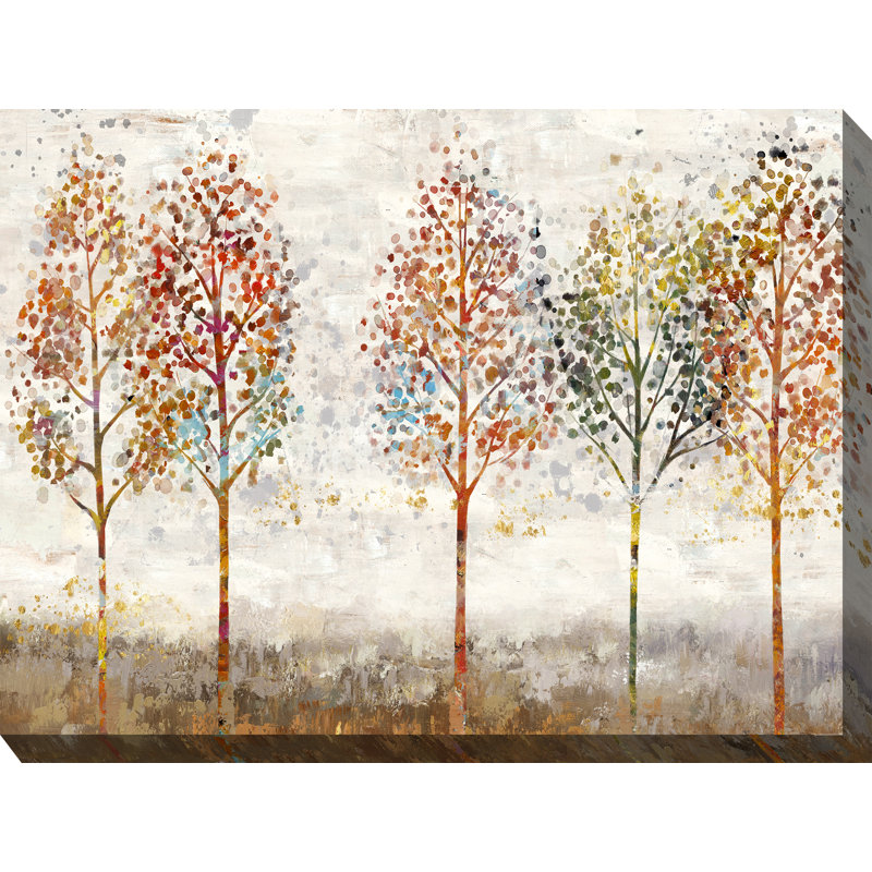 Red Barrel Studio Alphonso Young Forest Outdoor Wall Decor Wayfair