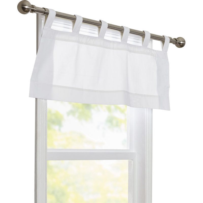 Alcott Hill Mcgowen 40 Insulated Solid Color Curtain Valance Reviews Wayfair