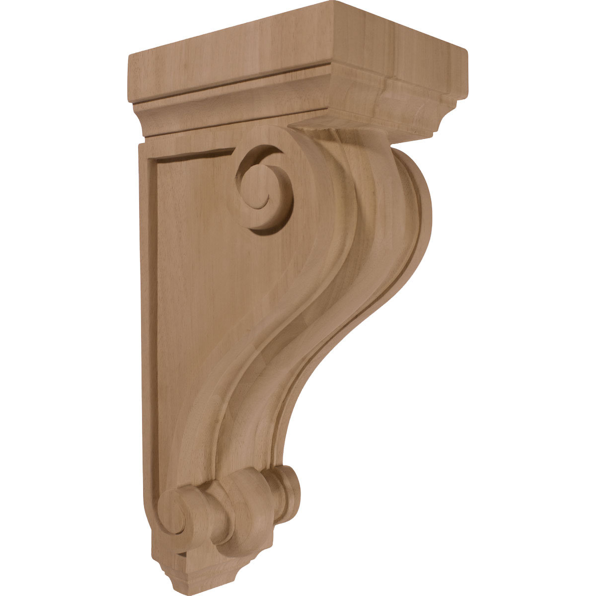 Mini Traditional Wood Corbel Rubberwood