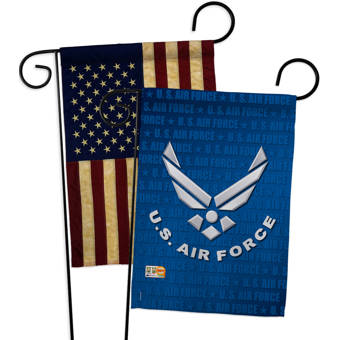 Breeze Decor 2 Piece American Air Force Military Impressions