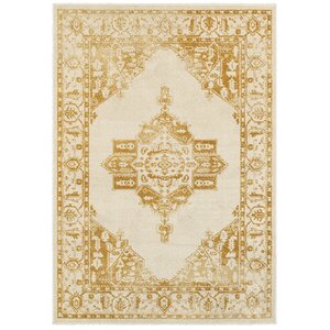 Amberly Beige/Gold Area Rug