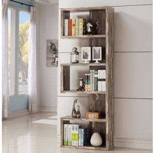Go to store & view more images Pascarella Distressed Standard Bookcase by Union Rustic
