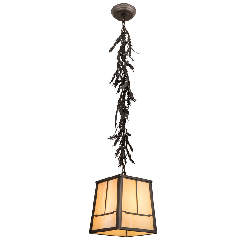 Millwood Pines Euston 1 Light Unique Statement Geometric Pendant Wayfair