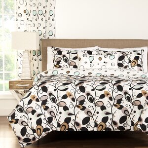 Arner 3 Piece Reversible Duvet Cover Set