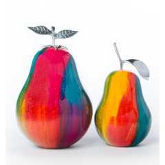 Ceramic Pear Sculpture Wayfair