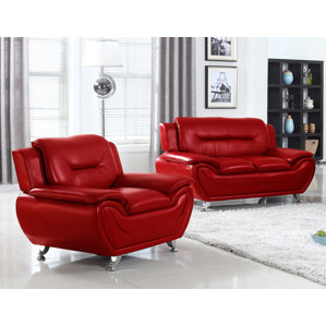 Latitude Run LDER5062 Arm Chair and Loveseat Set
