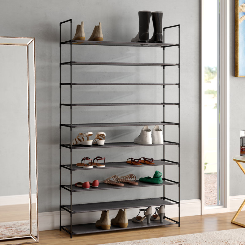 Rebrilliant 50 Pair Shoe Rack Reviews Wayfair