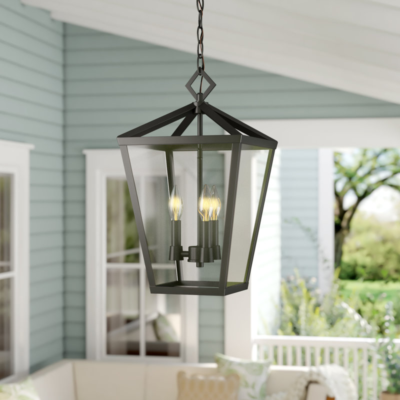 Andover Mills Jacinta 4 Bulb 17 5 H Outdoor Hanging Lantern