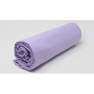 Heckett & Lane  Baumwoll Perkal Bettlaken zum Auflegen I Größe 160x260 cm  I Farbe Velvet Purple Lila Violett
