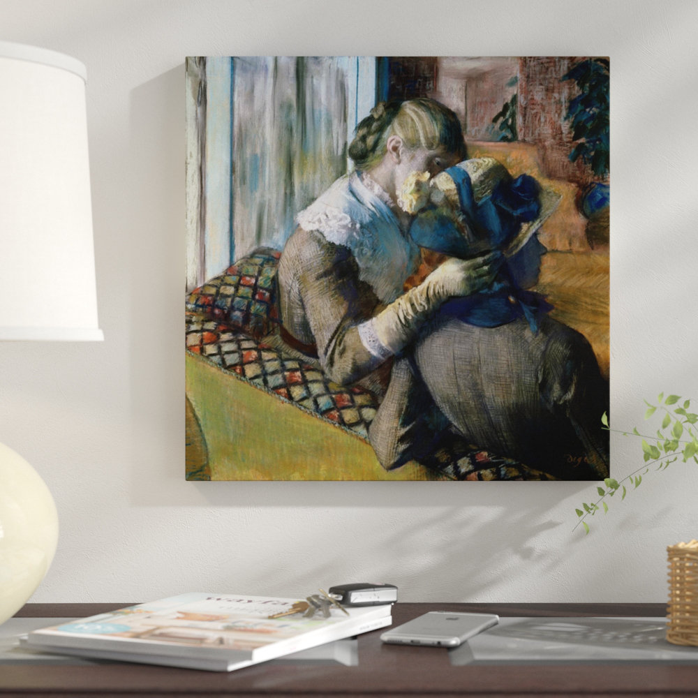 Harlequin and Columbine by Edgar Degas Giclee Fine Art Print Repro on Canvas
