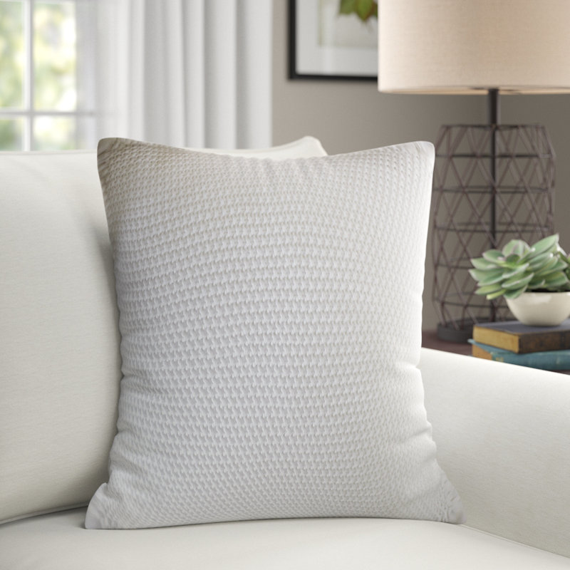Birch Lane Heritage Hammond Cotton Knit 20 Pillow Cover