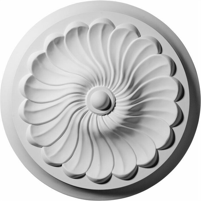 Ekena Millwork Flower Spiral Ceiling Medallion Wayfair