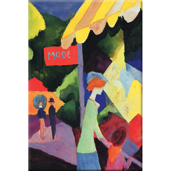 Buyenlarge Fashion Window By August Macke Print Of Painting On