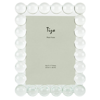 Single Bubble Crystal Picture Frame