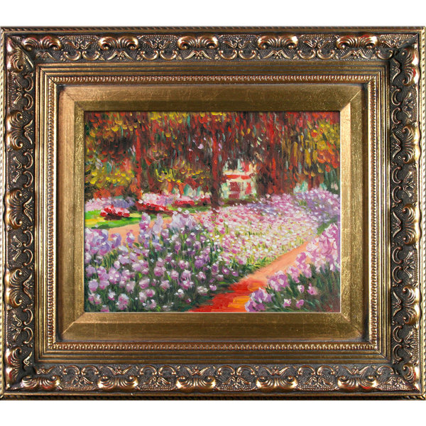 Wildon Home Artists Garden At Giverny Canvas Art By Claude