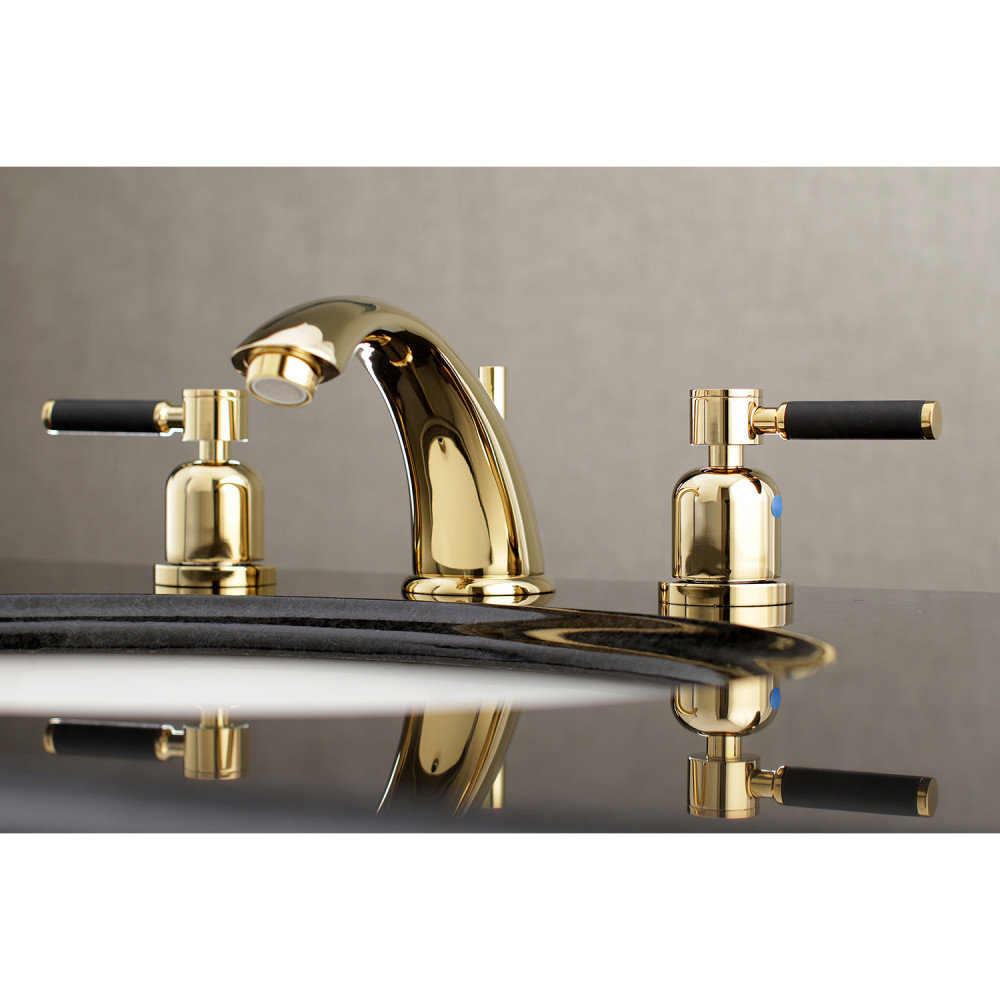 Kingston Brass Kaiser Widespread Bathroom Faucet With Drain Assembly Wayfair