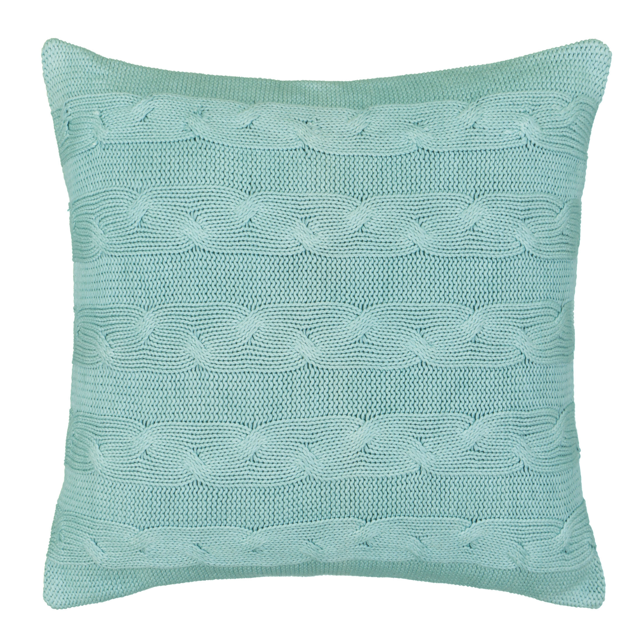 Waverly Spring Bling Cable Knit Cotton Throw Pillow Wayfair