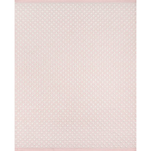 Pink Polka Dots Area Rugs You Ll Love Wayfair Langdon Windsor Hand Woven Wool Pink Area Rug