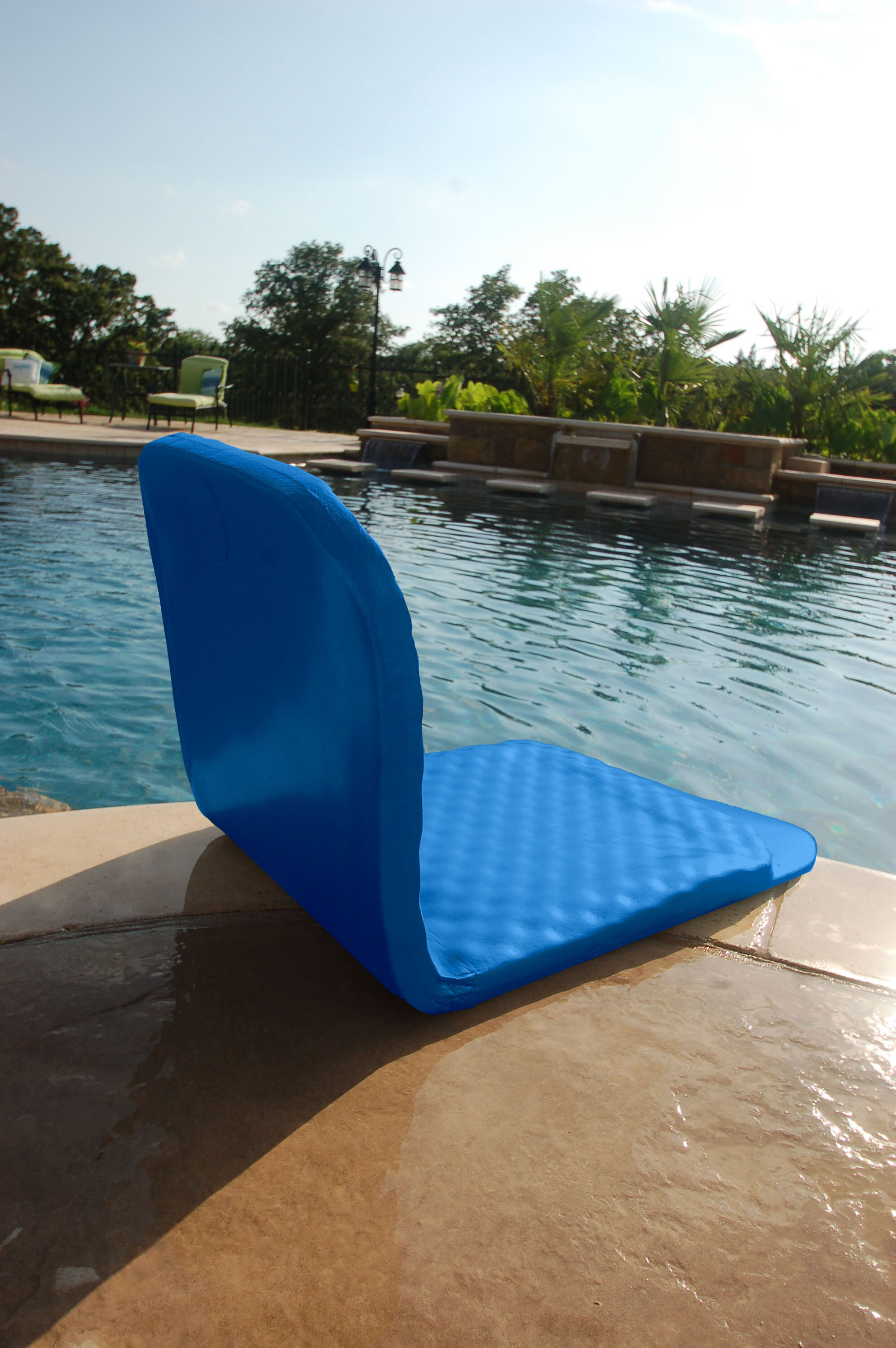 pool chair folding