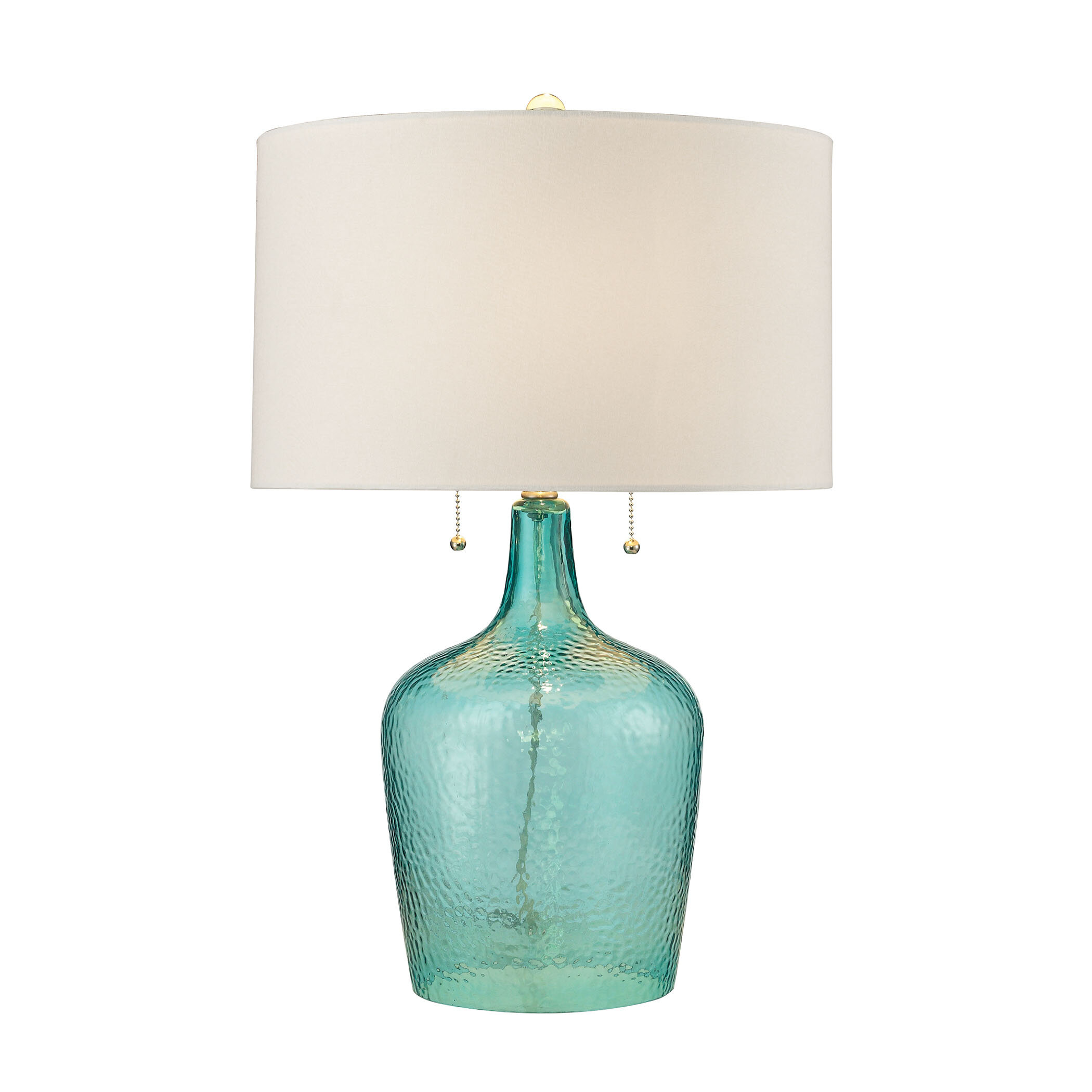 teal bedside lamp