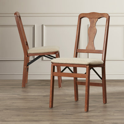 Divernon Upholstered Folding Side Chair