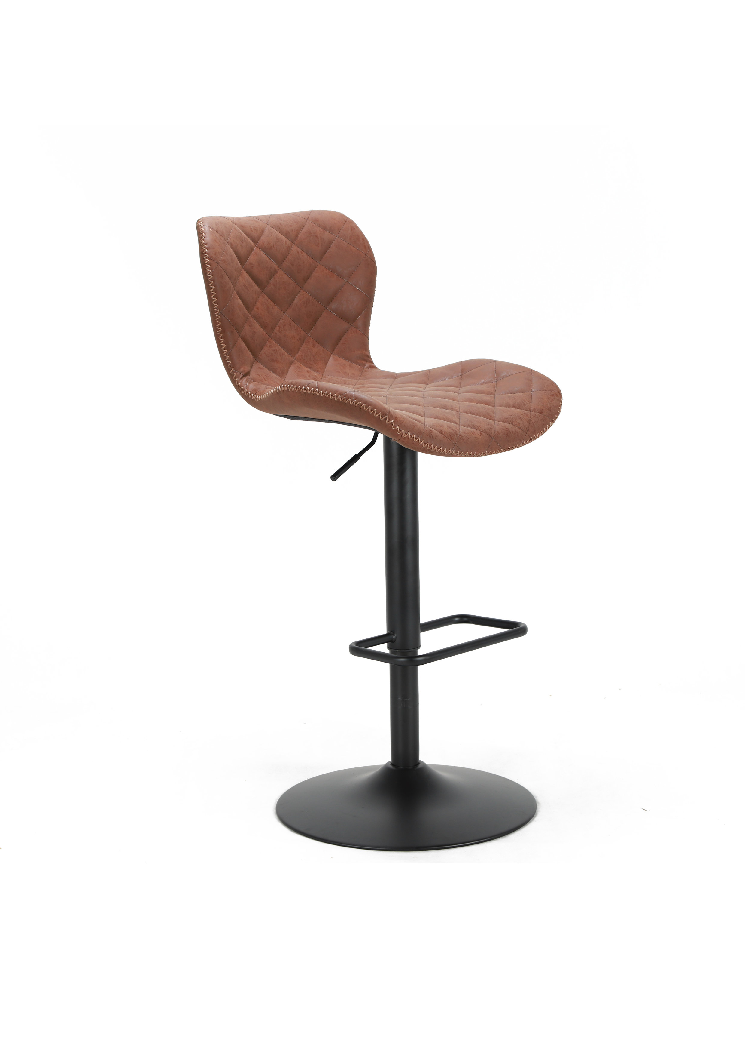 17 Stories Ansil Height Adjustable Swivel Bar Stool Wayfair Co Uk