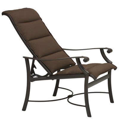 Montreux Padded Sling Patio Chair Tropitone Fabric Color Chimayo Frame Color Obsidian