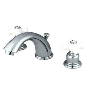 Magellan Double Handle Widespread Bathroom Faucet with ABS Pop-Up Drain