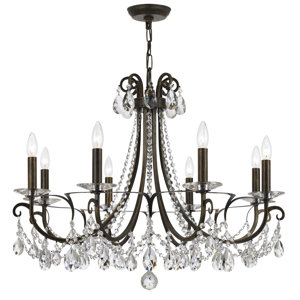 Roesler 8-Light Crystal Chandelier