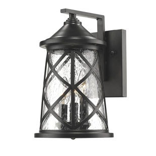 Best Chloe 3-Light Outdoor Sconce By Gracie Oaks Outdoor Lighting Chloe 3-Light Outdoor Sconce By Gracie Oaks Outdoor Lighting