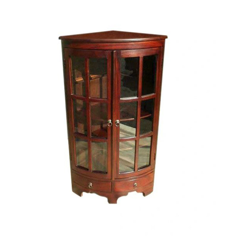 Red Barrel Studio Gamo Home Bedroom Display Corner China Cabinet Wayfair