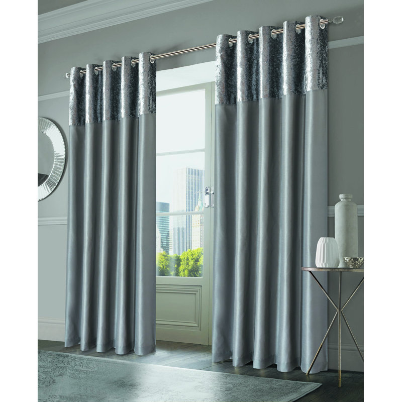 17 Stories Olvera Eyelet Room Darkening Curtains Reviews