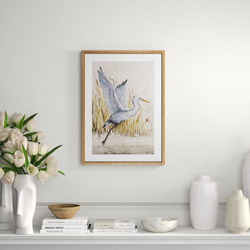 Art Virtuoso Heron Sanctuary By Tim O Toole Framed Painting Print