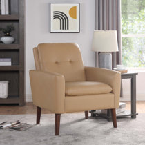 light brown armchair