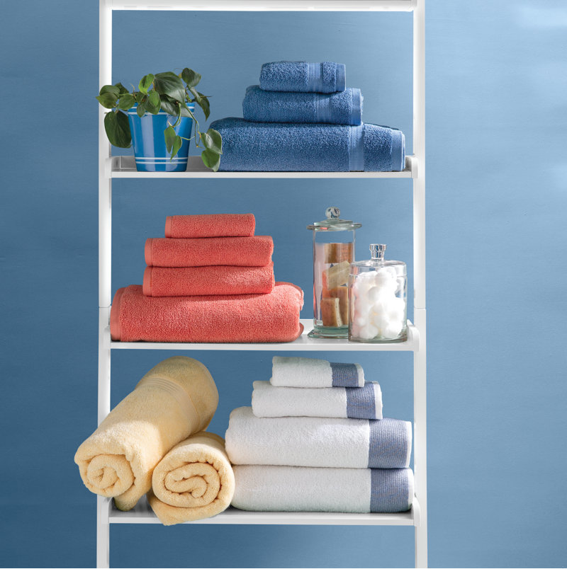 Birch Lane Claudine 6 Piece Turkish Cotton Towel Set Reviews Wayfair