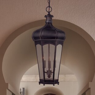 Alexy 3 Light Outdoor Hanging Lantern By Rosalind Wheeler