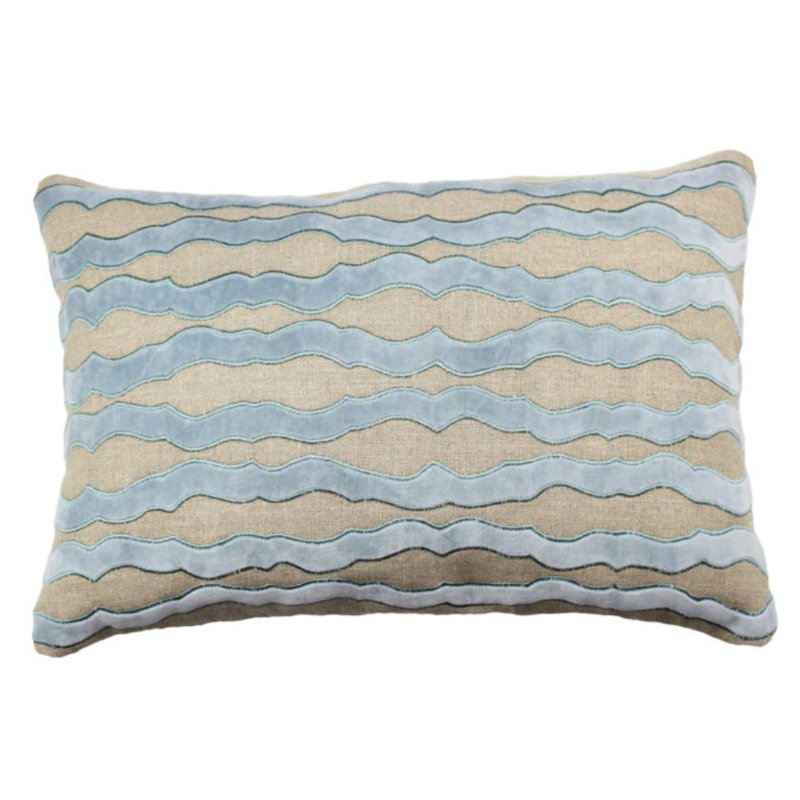 Tourmaline Abbey Filigree Rectangular Linen Pillow Cover Insert Perigold
